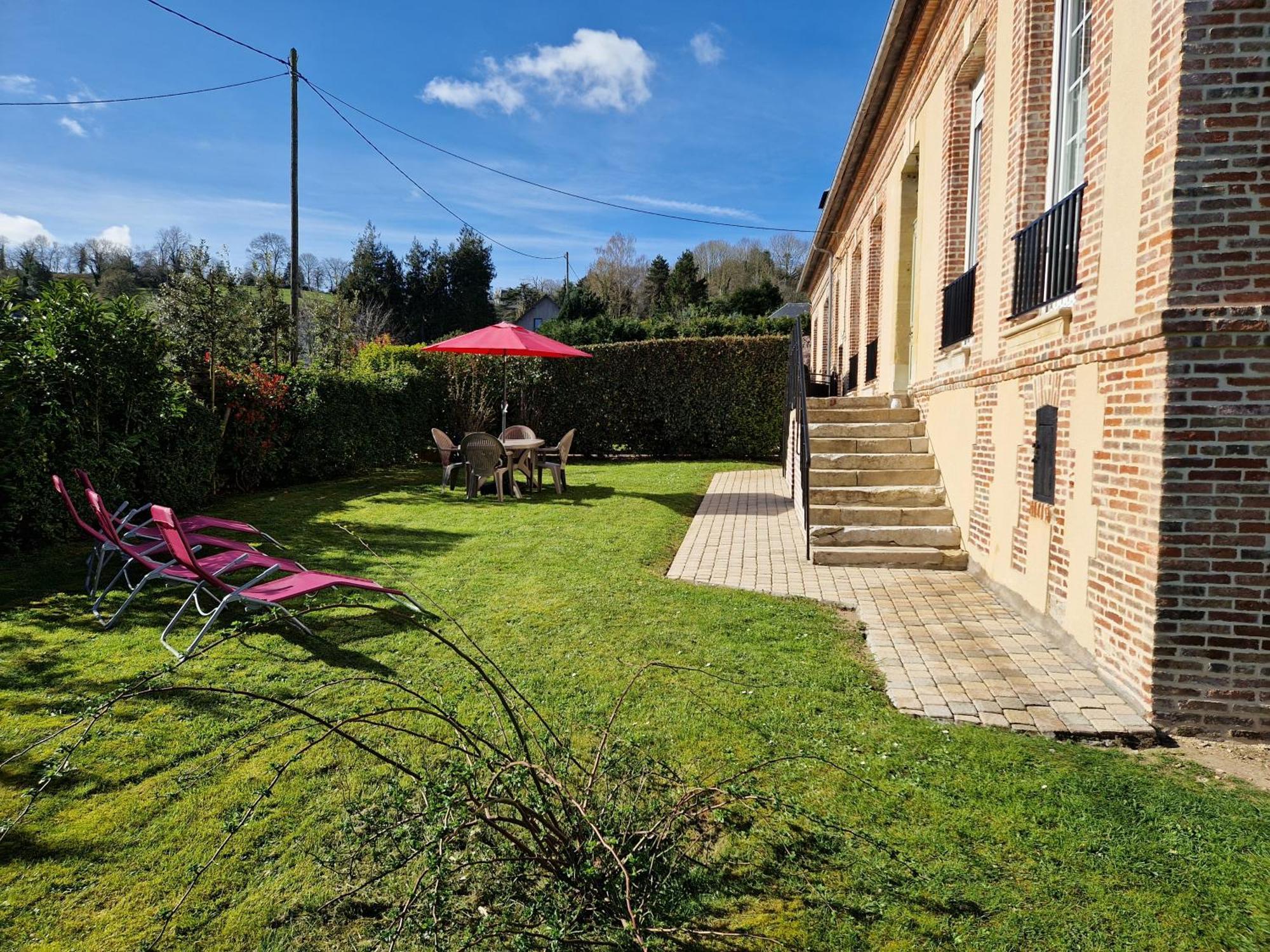 Les Fougeres Villa Honfleur Buitenkant foto